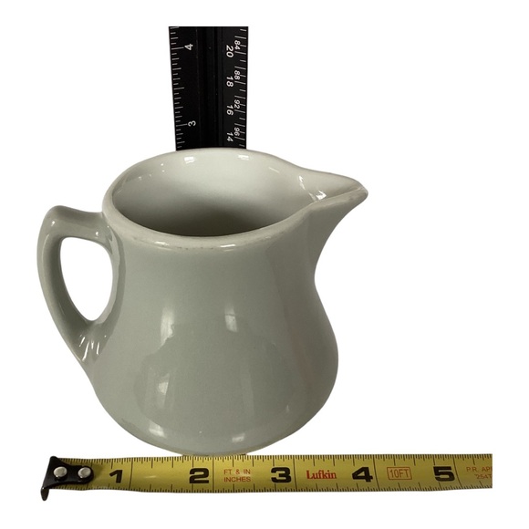 Shenango Ceramic Pottery Creamer Syrup Restaurant Hotel Ware Light Green VTG EUC - Picture 14 of 14